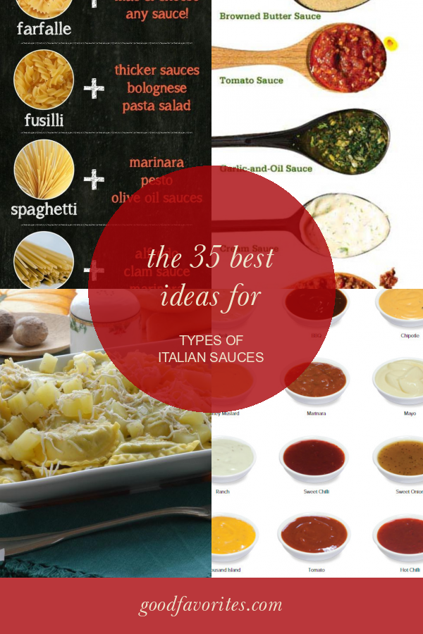 The 35 Best Ideas for Types Of Italian Sauces Home, Family, Style and